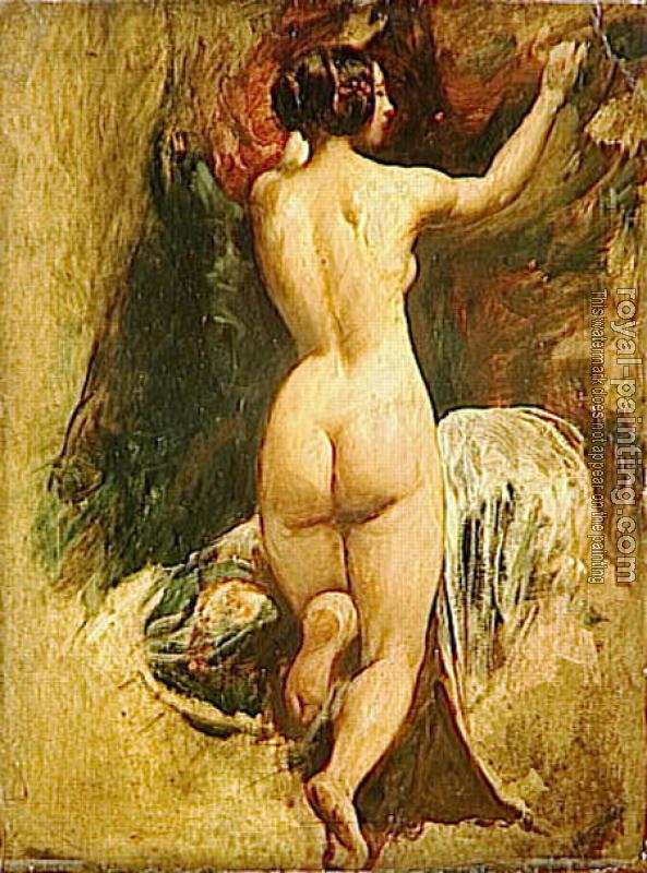Nude Woman From Behind By William Etty Oil Painting Reproduction